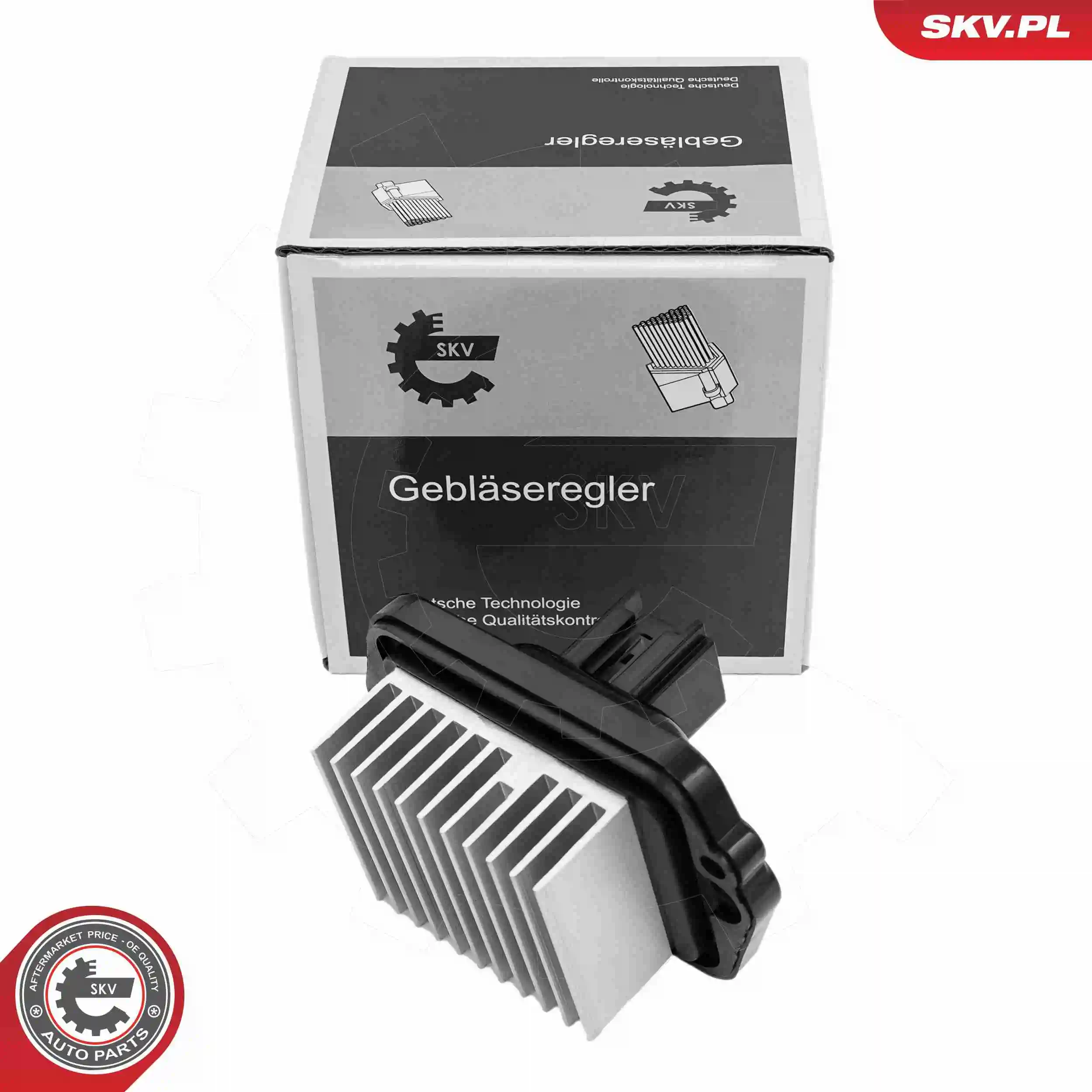 Resistor, interior blower